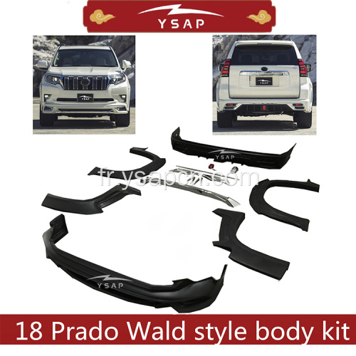 Kit de carrosserie de style Wald pour Prado FJ150 2018